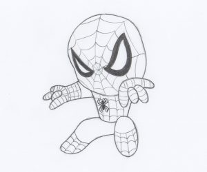 desenho homem aranha